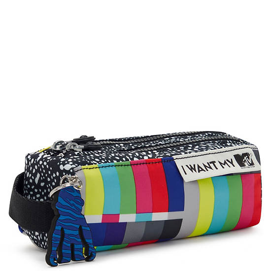 Plecaki Kipling Allie MTV Pencil Case Kolorowe | PL 1174ZU